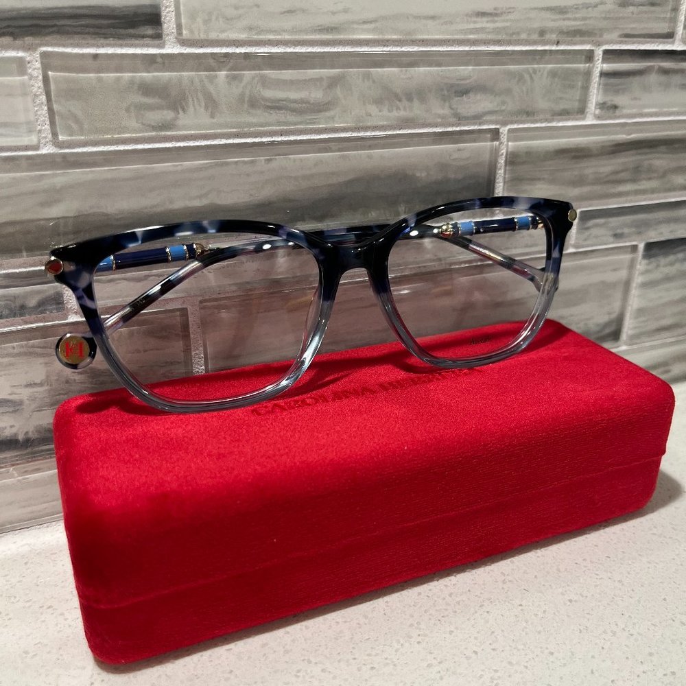 Carolina Herrera Glasses Full Rim Including Fashion Lens